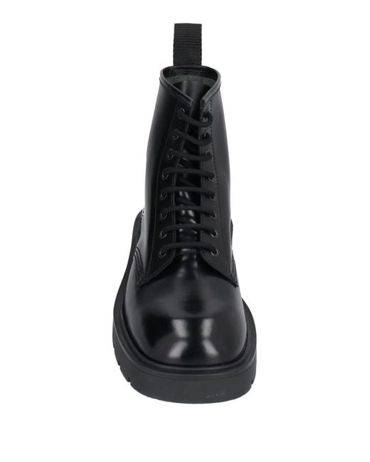 Sandro Black Ankle Boots Leather for men