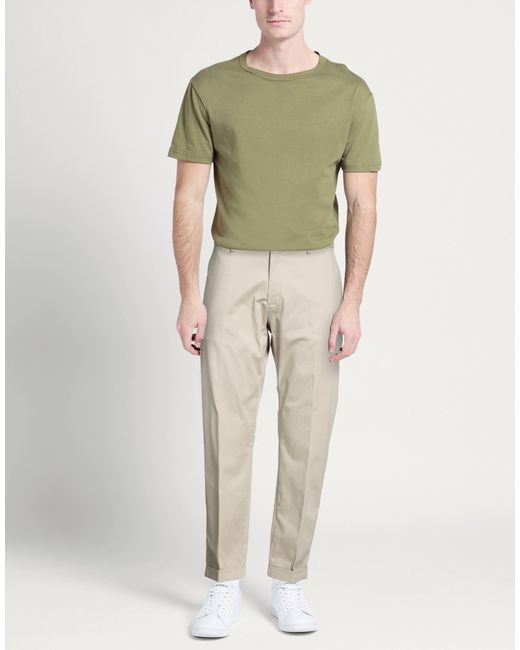Liu Jo Natural Pants Cotton, Elastane for men