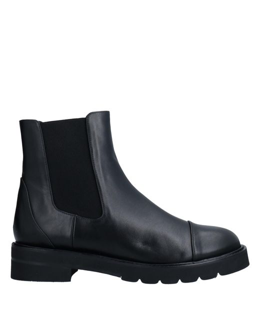 Stuart Weitzman Black Ankle Boots