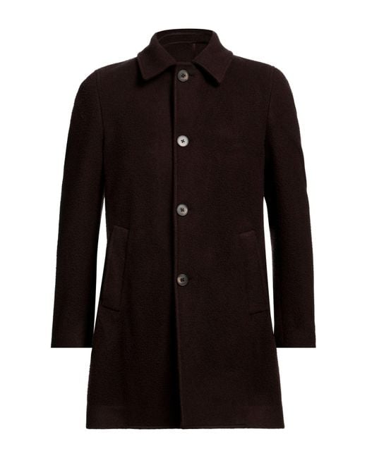 Barba Napoli Black Coat for men