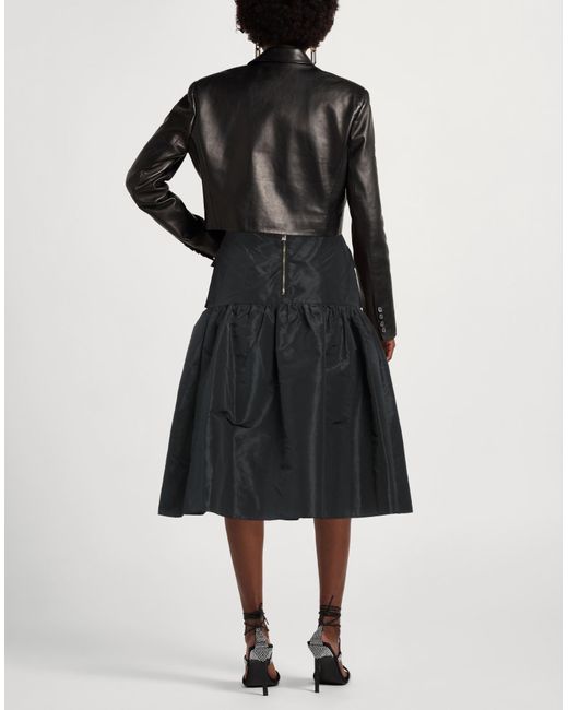 Elisabetta Franchi Black Midi-Rock