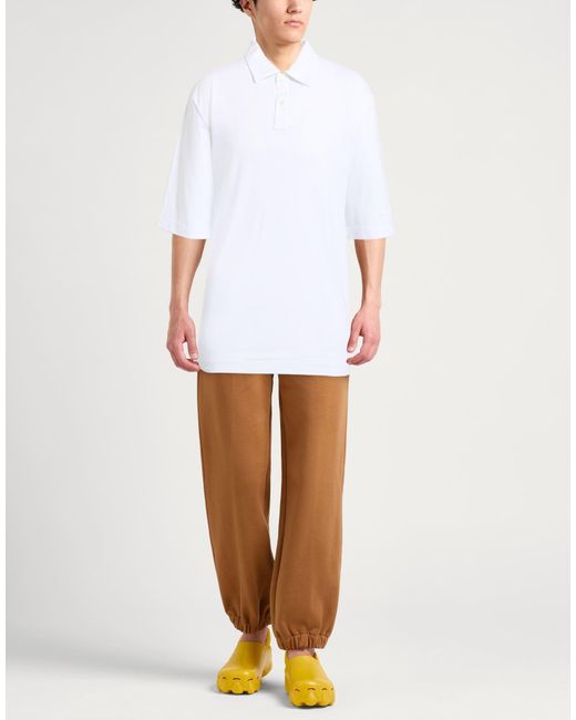 Polo Marni de hombre de color White