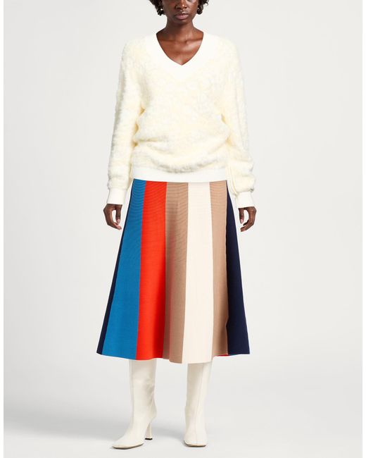 Pullover High de color Natural