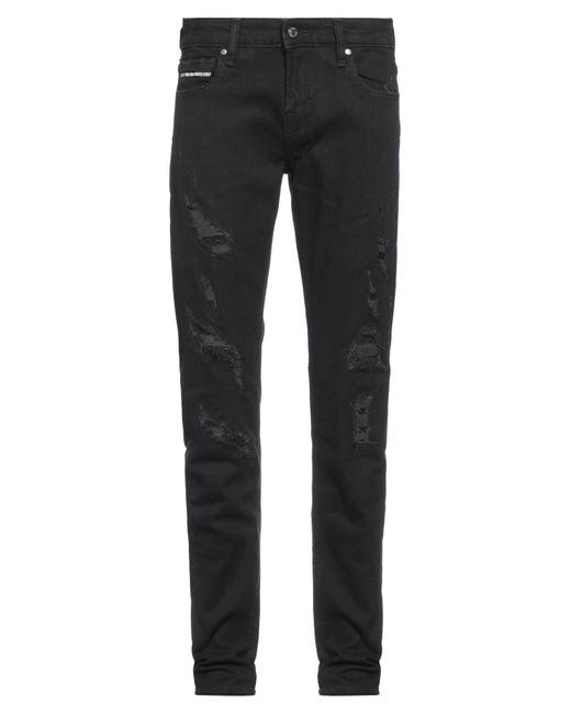 Guess Black Jeans Cotton, Elastane for men