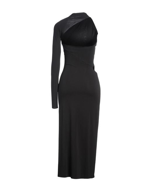 Versace Black Midi Dress