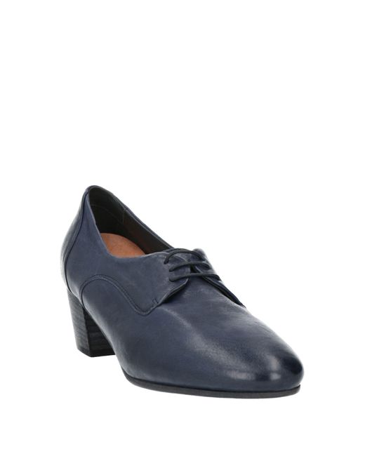 Pantanetti Blue Lace-up Shoes