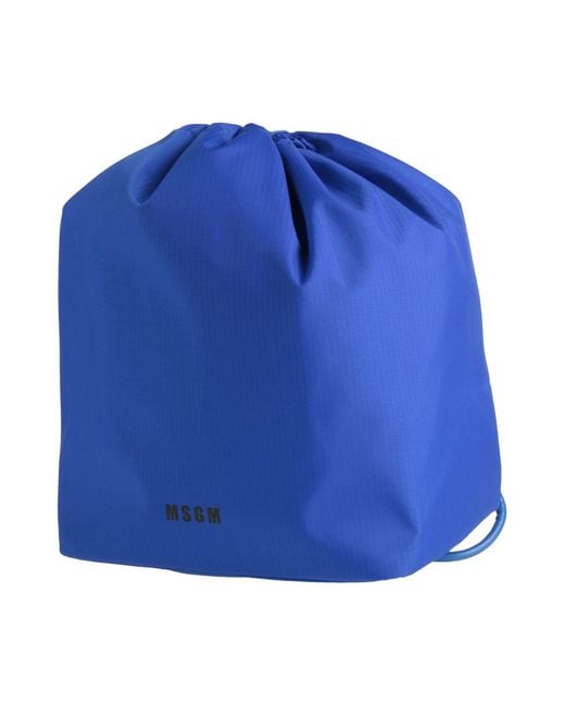 MSGM Blue Rucksack