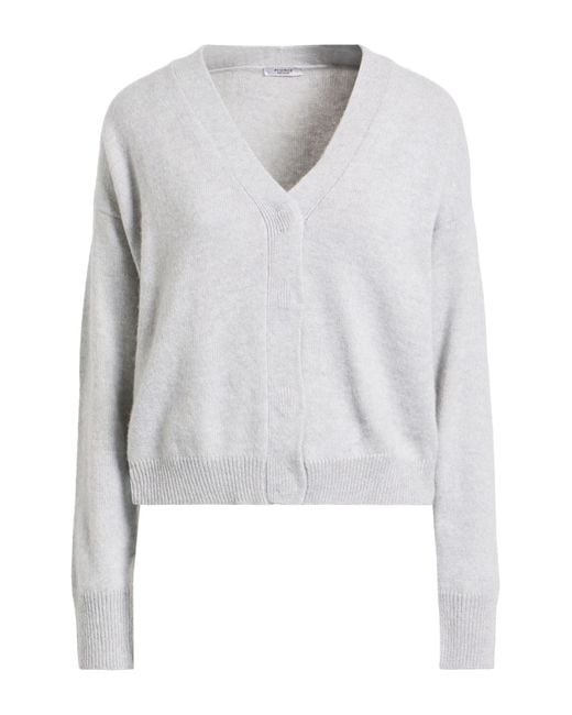 Peserico White Strickjacke