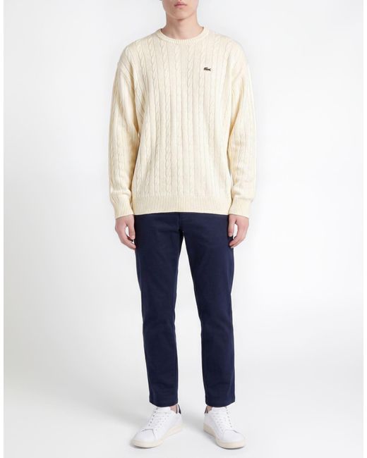 Lacoste Natural Sweater Wool for men