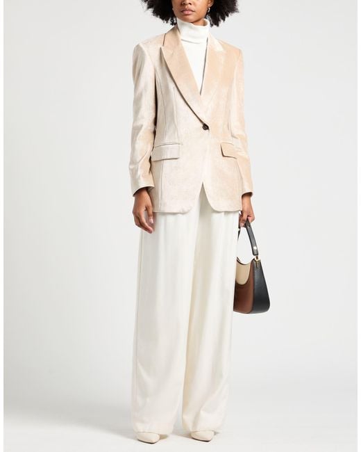 Brunello Cucinelli Natural Blazers