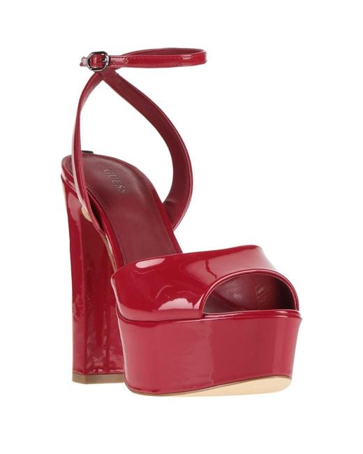 Guess Red Sandals