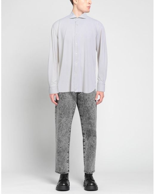 Camisa Orian de hombre de color White