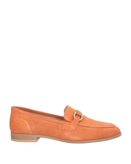 Bervicato Orange Loafers