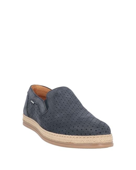 Baldinini Blue Sneakers Leather for men