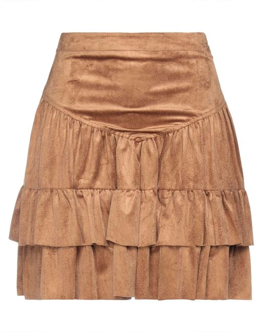 Manila Grace Multicolor Mini Skirt