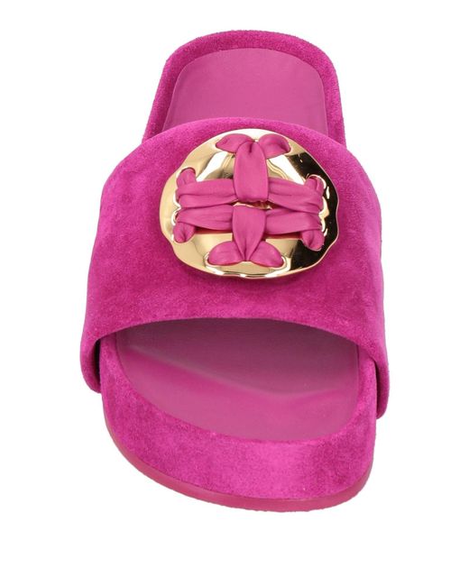 Tory Burch Purple Sandals