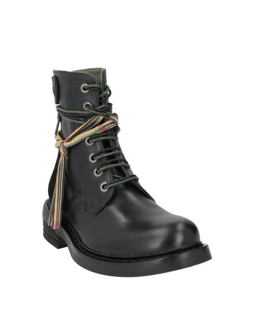 Felmini Black Ankle Boots Leather