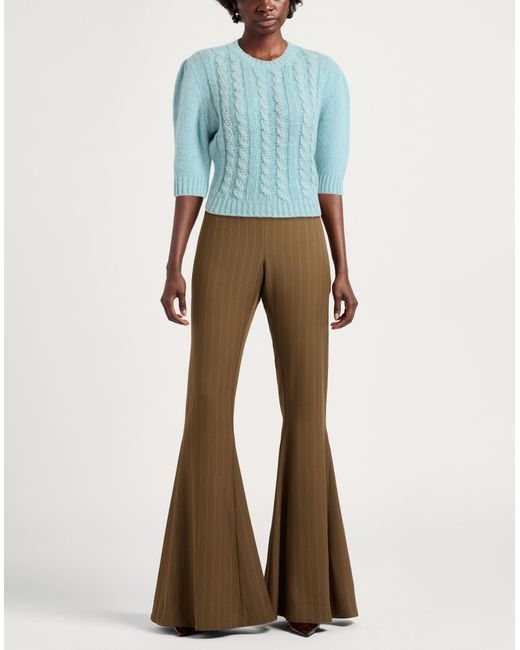 Alessandra Rich Blue Sweater Alpaca Wool, Polyamide, Wool, Elastane