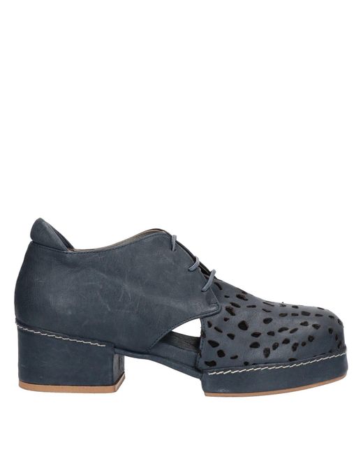 Ixos Leather Lace-up Shoes in Dark Blue (Blue) | Lyst