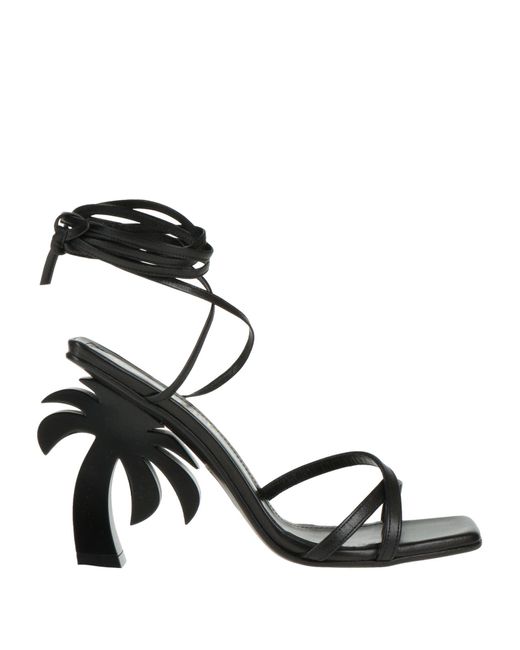 Palm Angels Black Sandals