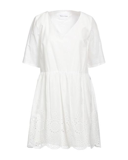 Vicario Cinque White Mini Dress
