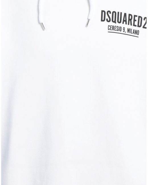 DSquared² White Sweatshirt for men