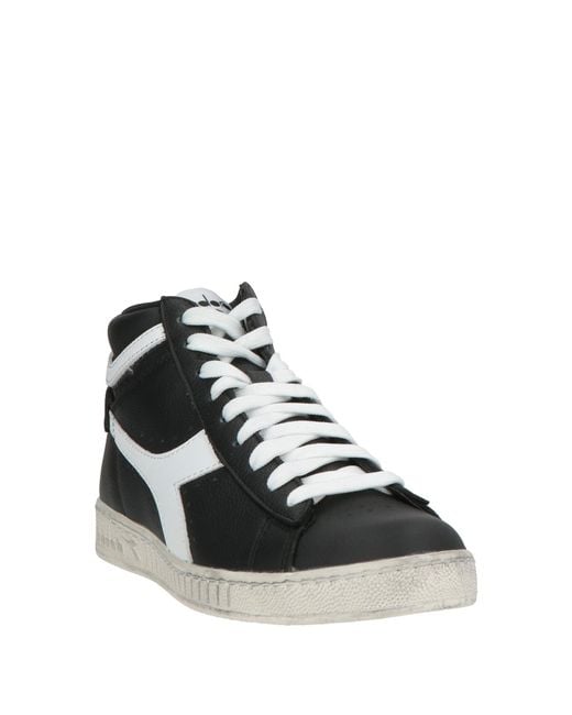 Diadora Black Trainers