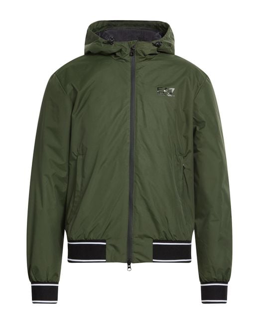 EA7 Green Jackets for men