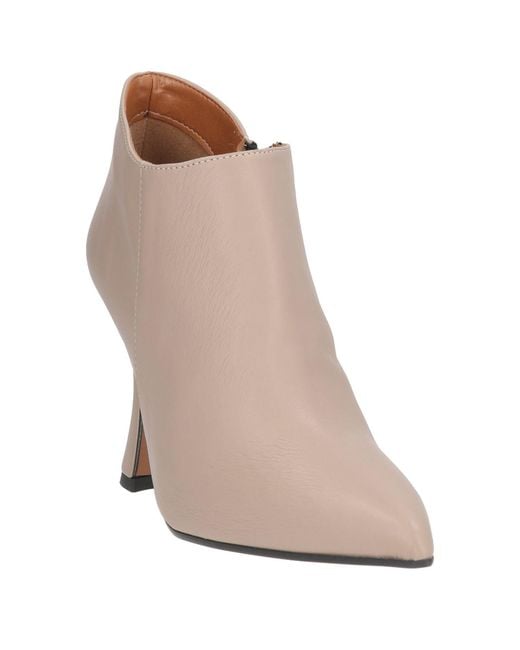 Nila & Nila Natural Ankle Boots Synthetic Material