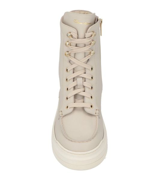 Santoni Natural Ankle Boots