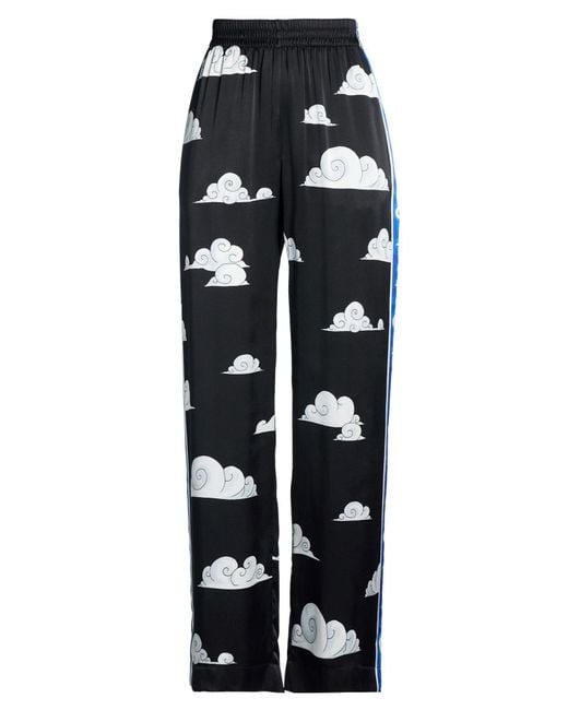 Casablanca Black Pants Silk