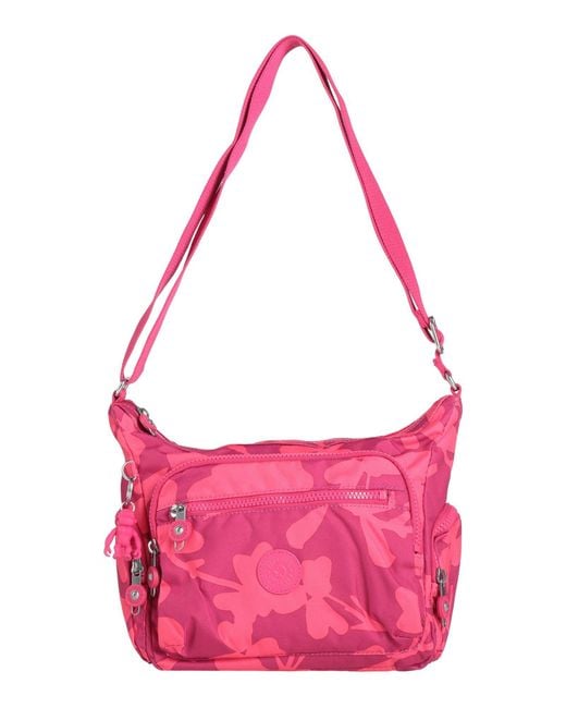 Kipling Pink Shoulder Bag Polyester