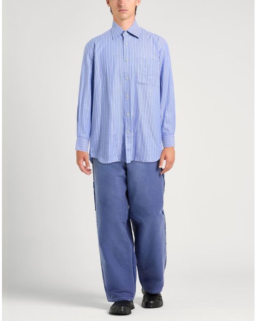 Pierre Cardin Blue Shirt Cotton for men