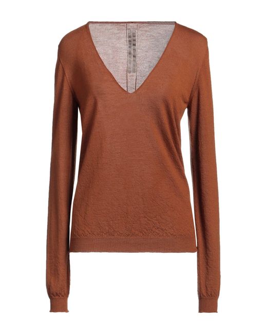 Rick Owens Brown Pullover