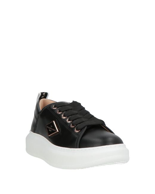 Alexander Smith Black Sneakers Leather