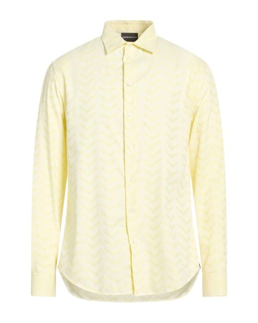 Emporio Armani Natural Shirts for men