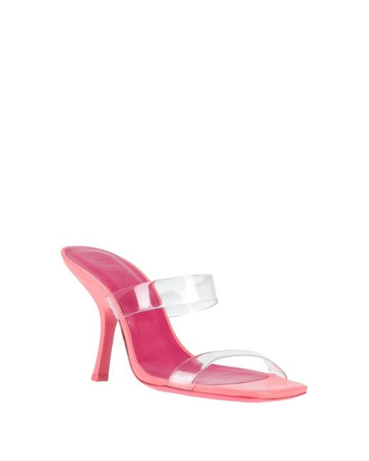 By Far Pink Sandals
