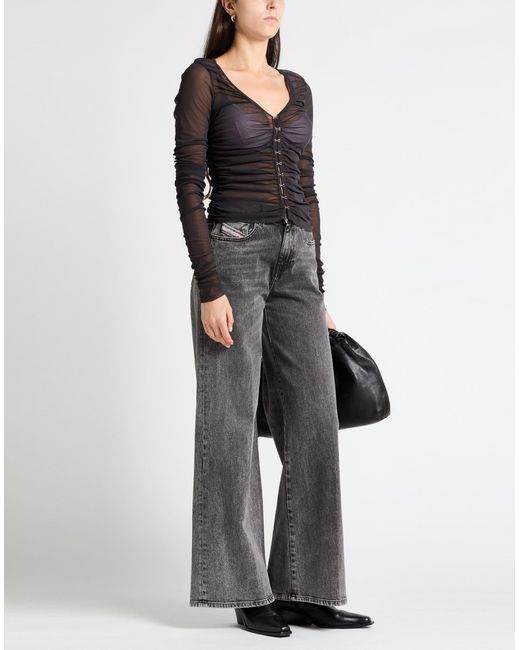 Acne Black Top Nylon