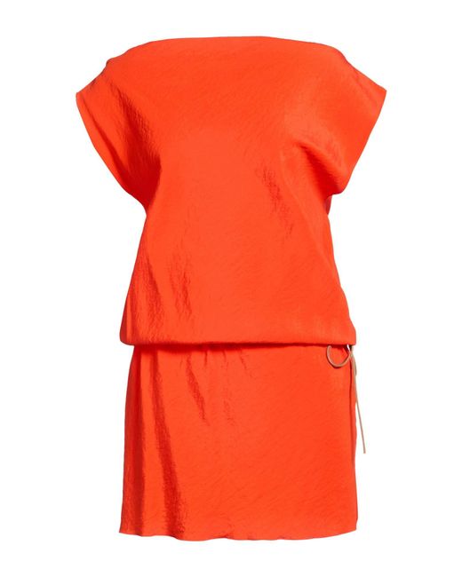 Alysi Orange Mini Dresses