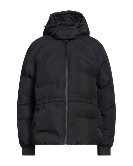 Ganni Black Pufferjacke & Daunenjacke