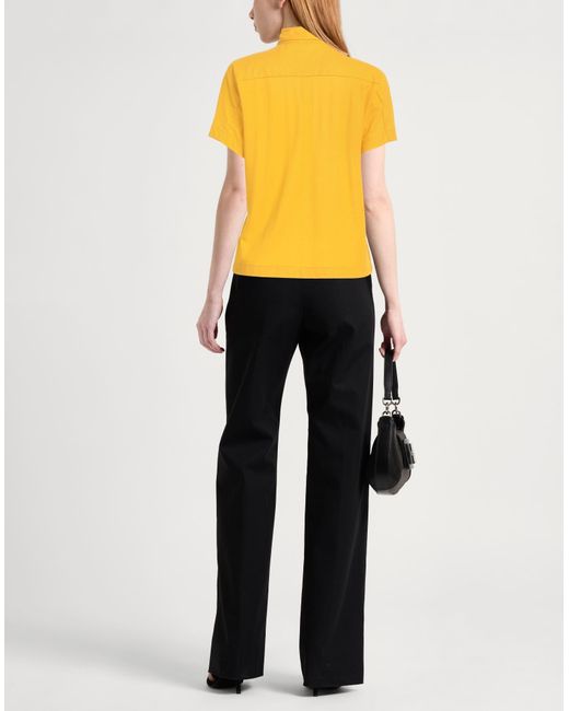 Zanone Yellow Hemd