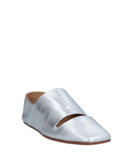 MM6 by Maison Martin Margiela White Loafers