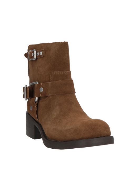 Ash Brown Stiefelette