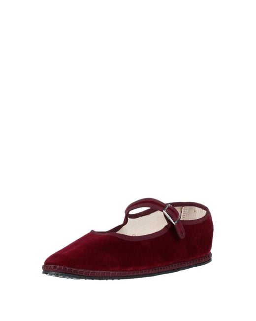 Vibi Venezia Red Ballet Flats