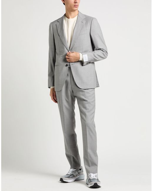 Traje Caruso de hombre de color Gray