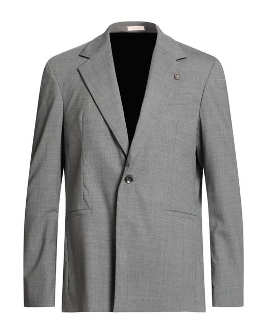 Officina 36 Gray Blazer for men