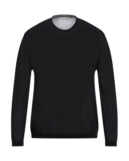 Our Legacy Black Sweater for men