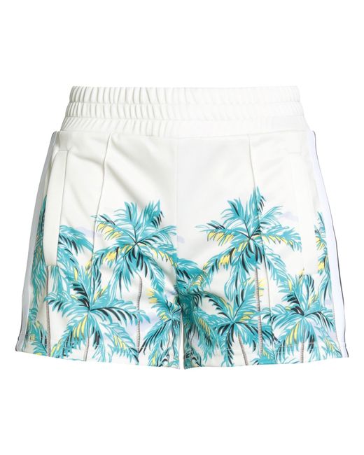 Palm Angels Blue Shorts & Bermuda Shorts