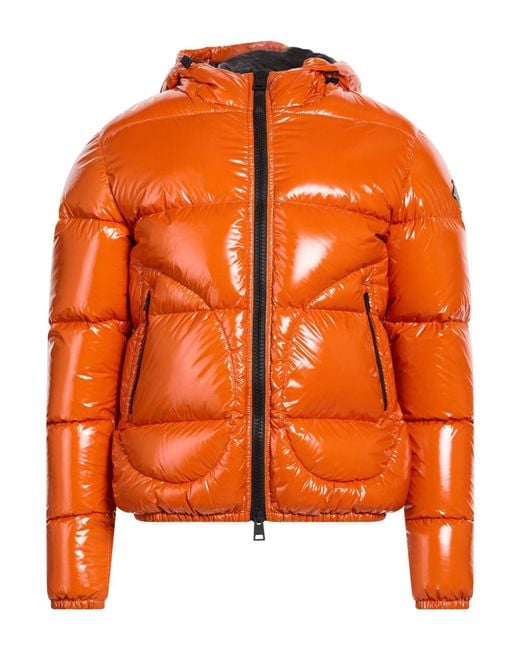 Herno Orange Puffers for men