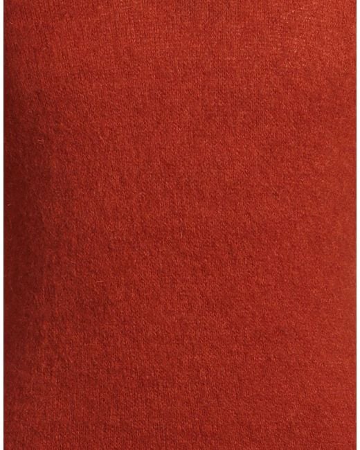 40weft Red Sweater Acetate, Polyamide, Mohair Wool, Wool, Elastane for men